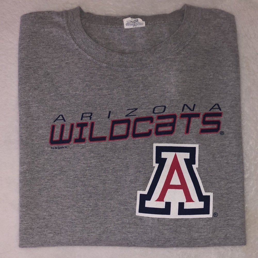 University of Arizona XL Jerzees T-Shirt | Gray